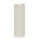 Suur LED-vahaküünal Ivory 76 x 230 mm