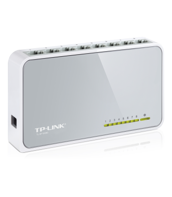 Fast Etherneti switch 8 x RJ-45 TP-LINK TL-SF1008D 10/100 Mb/s