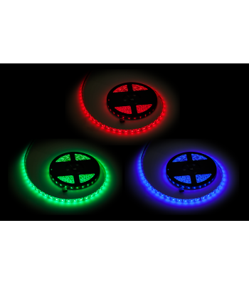 RGB-veekindel LED-riba Rebel, 12V, 5m, 300x5050 SMD