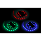Rebel RGB LED-dioodiriba, veekindel, valge PCB, 150x5050 SMD, 5m