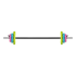 Kokkupandav kang bituumenraskustega, REBEL ACTIVE, 20 kg, 140 cm