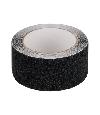 Libisemisvastane teip REBEL, must, 0,75 mm x 50 mm x 5 m