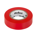 Isolatsiooniteip REBEL, punane, 0,13 mm x 19 mm x 10 yd