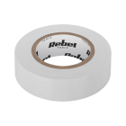 Kleepuv isolatsiooniteip REBEL, valge 0,13 mm x 19 mm x 20 yd