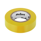 Kleepuv isolatsiooniteip REBEL, kollane, 0,13 mm x 19 mm x 20 yd
