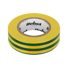 Isekleepuv isolatsiooniteip REBEL, kollane-roheline, 0,13 mm x 19 mm x 20 yd