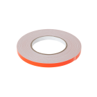 Kahepoolne vahtteip REBEL, valge, 1 mm x 10 mm x 10 m