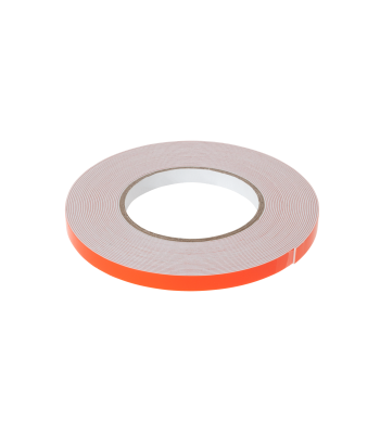 Kahepoolne vahtteip REBEL, valge, 1 mm x 10 mm x 10 m