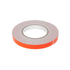 Kahepoolne vahtteip REBEL, valge, 1 mm x 15 mm x 10 m