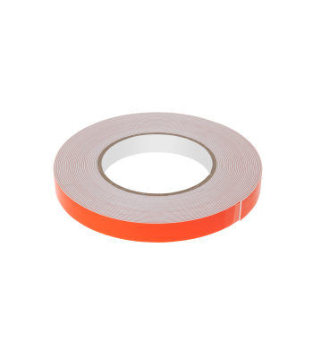 Kahepoolne vahtteip REBEL, valge, 1 mm x 15 mm x 10 m