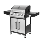 Gaasigrill – 5 põletit, ruum gaasiballoonile, Teesa BBQ 5007 MASTER