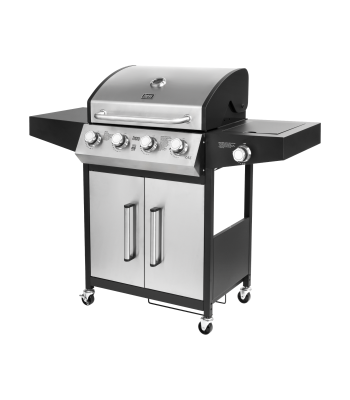 Gaasigrill – 5 põletit, ruum gaasiballoonile, Teesa BBQ 5007 MASTER
