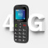 Seenioritele mõeldud GSM-telefon Kruger&Matz Simple 923 4G