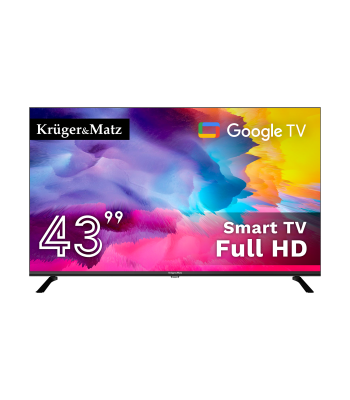 Nutiteler Kruger&Matz Google TV-ga, FHD, KM0243FHD-G2, 43