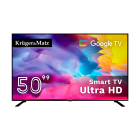 Nutiteler Kruger&Matz Google TV 5.0 UHD DVB-T2/T/C H.265 HEVC KM0250UHD-G2 50