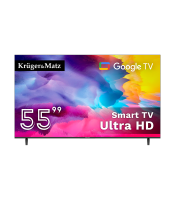 Smart-teler Kruger&Matz Google TV 5.0, 55″ UHD, KM0255UHD-G