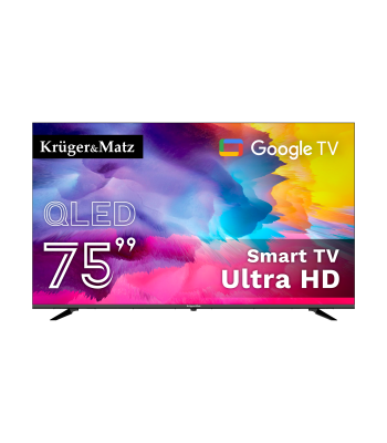 QLED-nutiteler Google TV-ga, Kruger&Matz 75