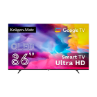 QLED-nutiteler Kruger&Matz Google TV-ga, DVB-T2/S2, H.265 HEVC, 86