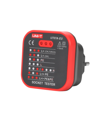 Võrgupesade tester Uni-T UT07A-EU