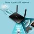 4G LTE kahesageduslik Wi-Fi-ruuter TP-LINK AC1200 TL-Archer MR400
