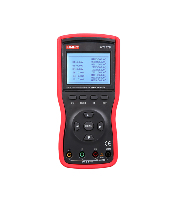 Kolmefaasiline elektriliste parameetrite mõõtur Uni-T UT267B