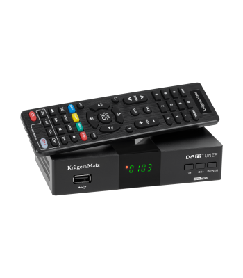 DVB-T2 H.265 HEVC-tuuner Kruger&Matz KM0550D