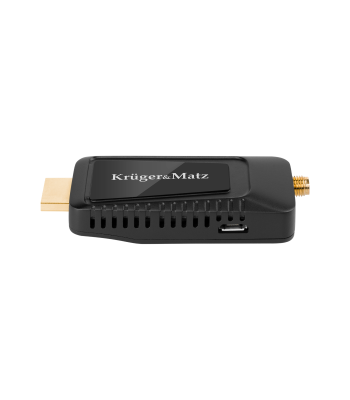 DVB-T2 HEVC H.265 mini-HDMI-tuuner Kruger&Matz KM9999