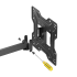 Cabletech teleri seinakinnitus, must LPA41-221 23–43″