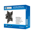 Teleri seinakinnitus, must LCD-UCH0041 23–43″