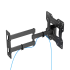 Seinakinnitus Cabletech LDA41-223, must, 23–50 tolli