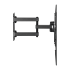 Seinakinnitus Kruger&Matz LED-telerile, must, reguleeritav, 32–65 tolli