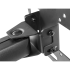 Teleri seinakinnitus, must, LCD-UCH0042 23–43″