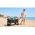 Turismi- ja rannakäru piduriga Rebel Active 150 l 100 kg