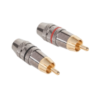 Metallist RCA-pistik, HD-291, 4.5 mm