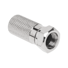 Pistik RG11-kaablile, vasest, SAT F, 9,7 mm