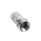 SAT F-pistik, vask, Cabletech 3C2V, 5 mm