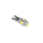 LED-autolamp, valge, 5x SMD5050, T10 (Canbus)