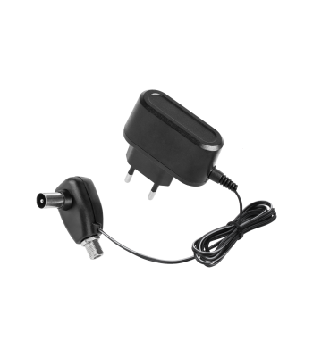 Elektrooniline antennitoiteadapter F-pesaga