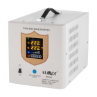 Katkematu toiteallikas KEMOT PROsinus-2000 puhta siinuslaine ja laadimisfunktsiooniga 12V 230V 2000VA/1200W