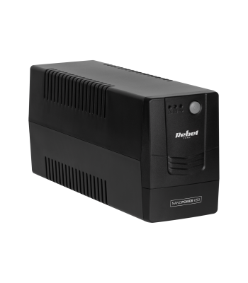 Varutoiteallikas UPS REBEL Nanopower, offline, 650VA / 360W, 230 V, 50Hz