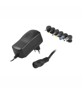 Reguleeritav toiteadapter, 3 V–12 V, 2000 mA, 6 pistikut LXG287