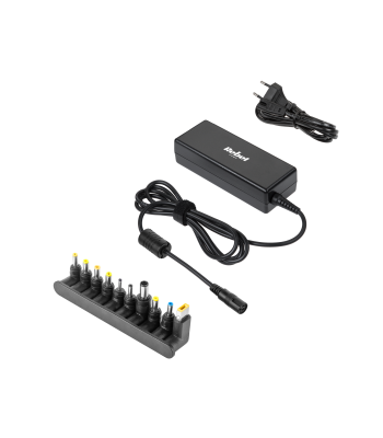 Universaalne sülearvuti toiteadapter Rebel, automaatne, 10 otsakuga, 90 W, 18,5-20 V