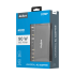 Universaalne toiteadapter Rebel automaatse pingevaliku ja Power Delivery funktsiooniga, 12 otsikut, 90 W, 15–20 V