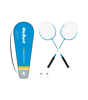 Badmintonikomplekt karastatud terasest REBEL ACTIVE