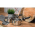Roostevabast terasest pottide komplekt, Teesa COOK EXPERT SINGLE HAND