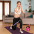 Lateksist treeningkummide komplekt, 5 kummi, lilla, REBEL ACTIVE, Mini Band L, 2.3–18.2 kg