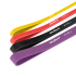 Lateksist treeningkummide komplekt Power Band Rebel Active, 4 tk, PLs-2, 4–45 kg, 208 cm