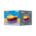 Lateksist treeningkummide komplekt Power Band Rebel Active, 4 tk, PLs-2, 4–45 kg, 208 cm