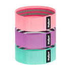 Kangast treeningkummide komplekt – Rebel Active Mini Band M, 27–55 kg, 3 kangast treeningkummi