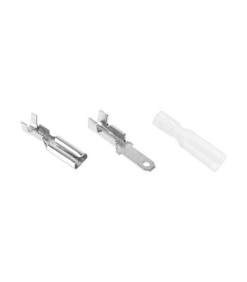 Elektrikonnektorite ja isolatsioonihülsside komplekt, 200 tk, E5938, 2,8 mm
